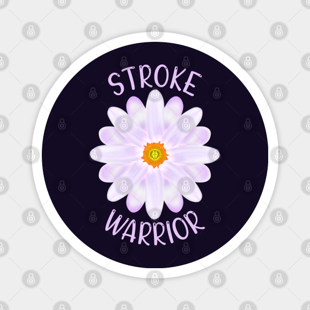Stroke Warrior Magnet by MoMido
